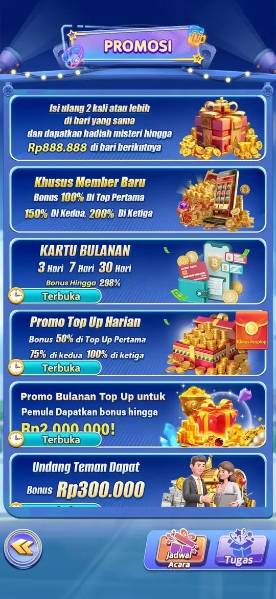 68IDN APK - Bonus member dan promo harian